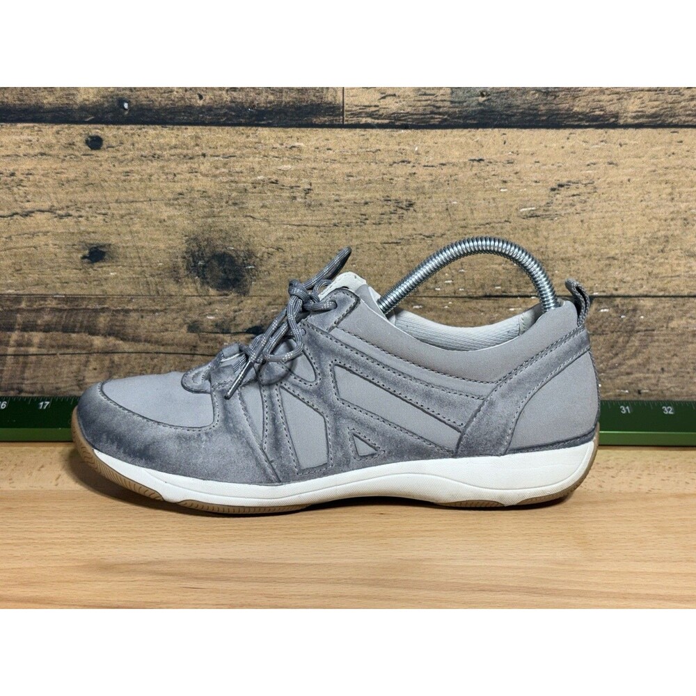 Dansko Hatty Grey Comfort Walking Shoes Sneakers Women US 9-9.5 EU 40 Casual